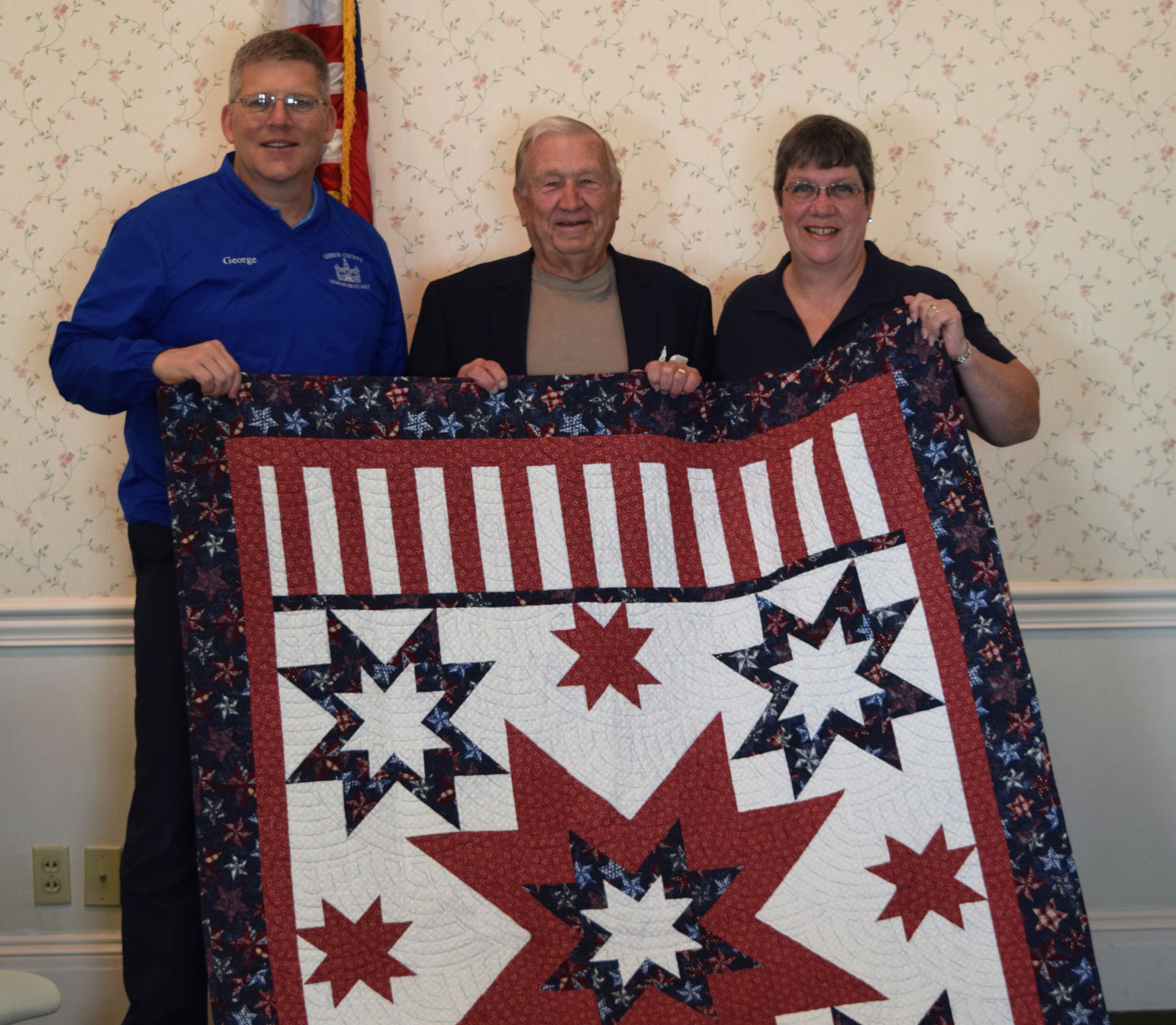 Local veteran honored with Quilt of Valor